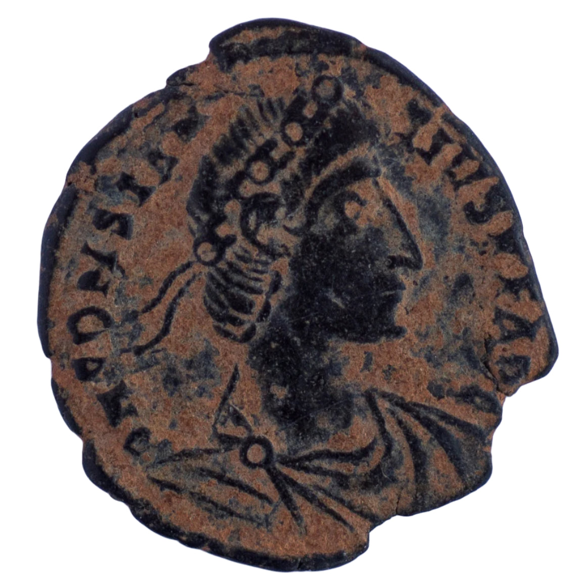 Constantius II – "Fallen Horseman" (AD 353–355) Roman Bronze Follis