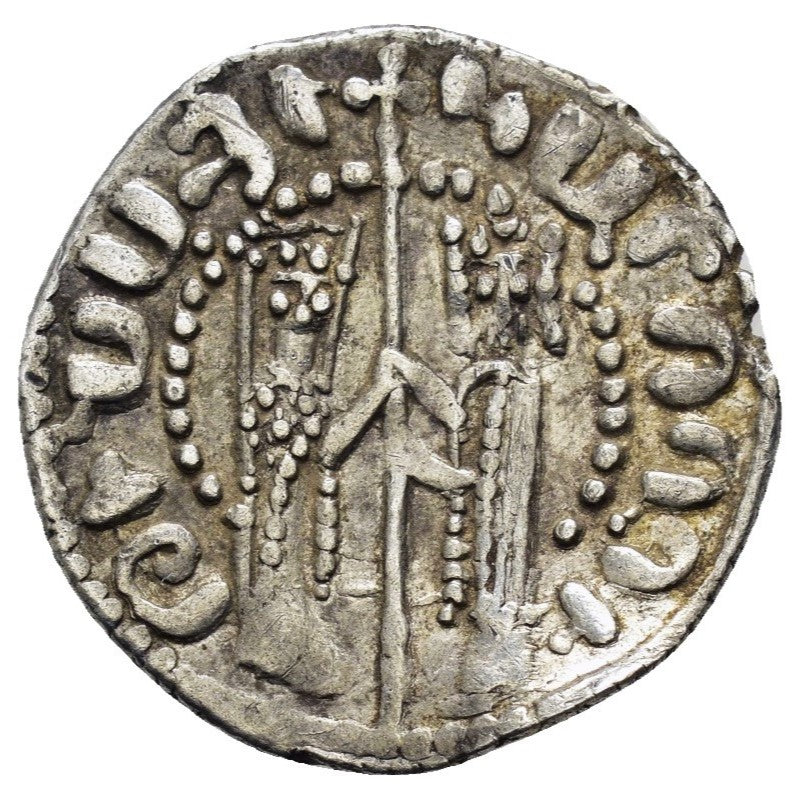 Cilician Armenia: Hetoum I and Zabel (1226-1270) Silver Tram
