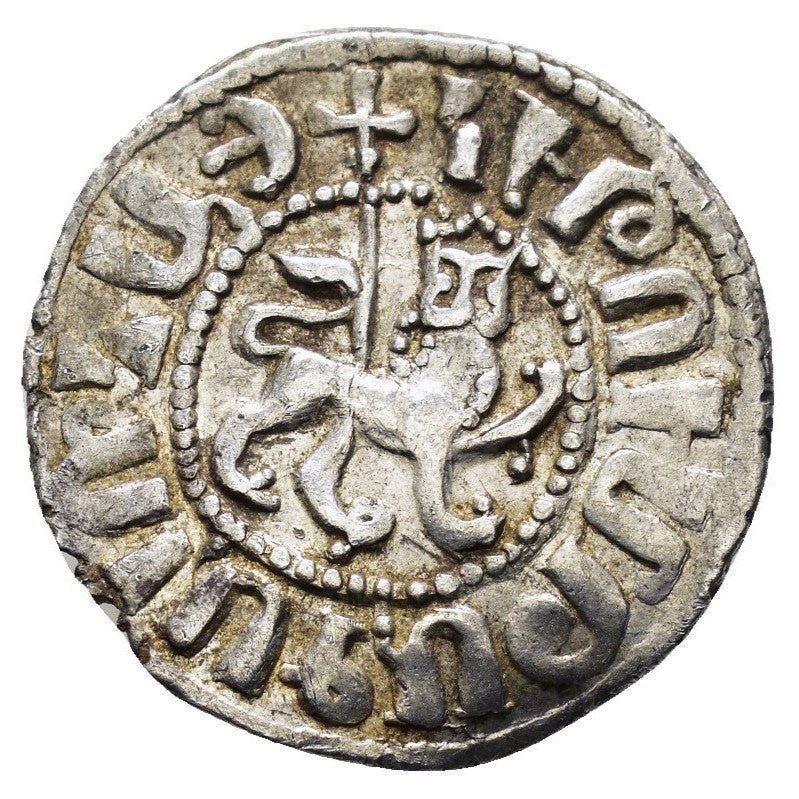 Cilician Armenia: Hetoum I and Zabel (1226-1270) Silver Tram