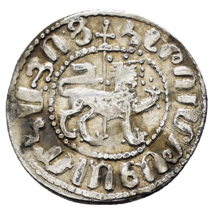 Cilician Armenia: Hetoum I and Zabel (1226-1270) Silver Tram