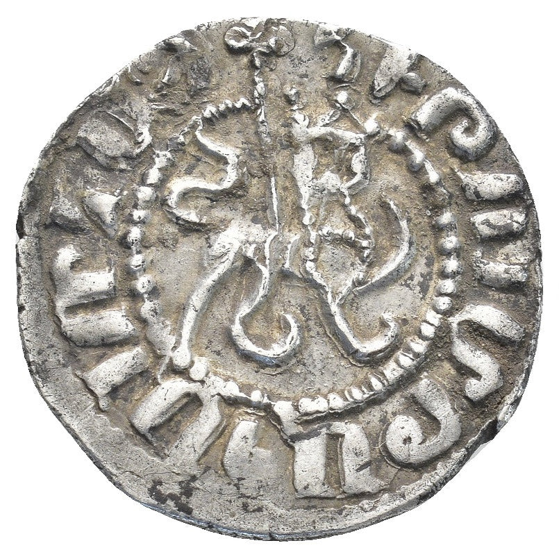 Cilician Armenia: Hetoum I and Zabel (1226-1270) Silver Tram