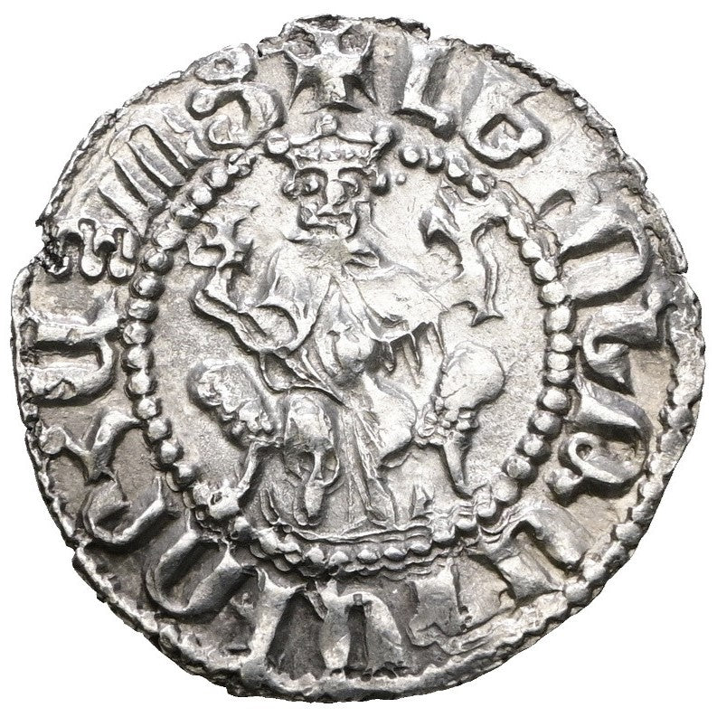 Կիլիկյան Հայաստան՝ Լեւոն Ա (1198-1219) Արծաթե Դրամ․ ԼԵԻՈՆ ԹԱԳԱՈՐ ՀԱՅԻՈՑ