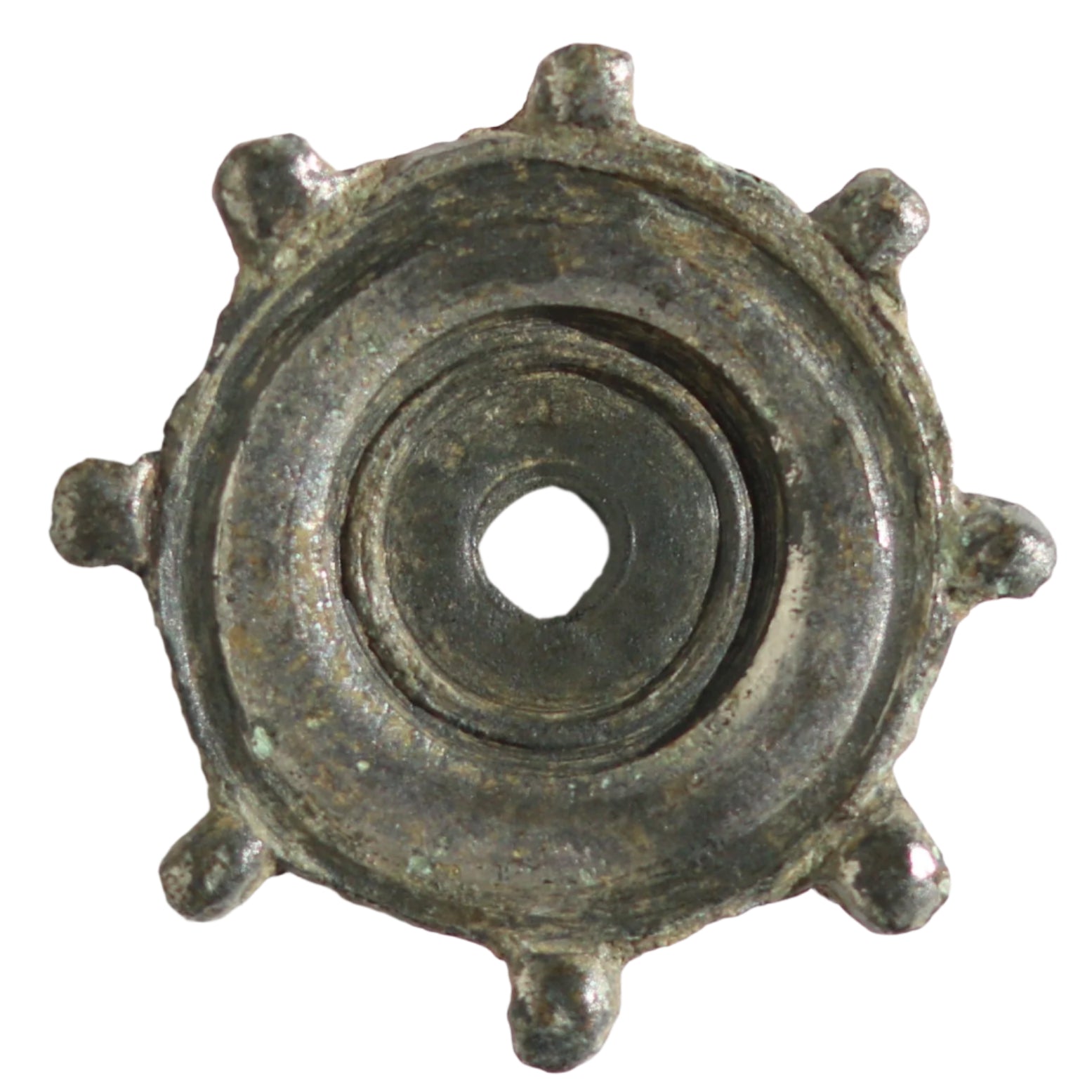 Early Roman Tinned Bow Brooch (1st century AD)