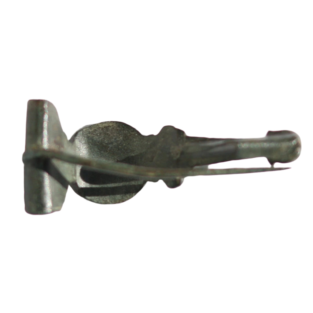 Early Roman Tinned Bow Brooch (1st century AD)