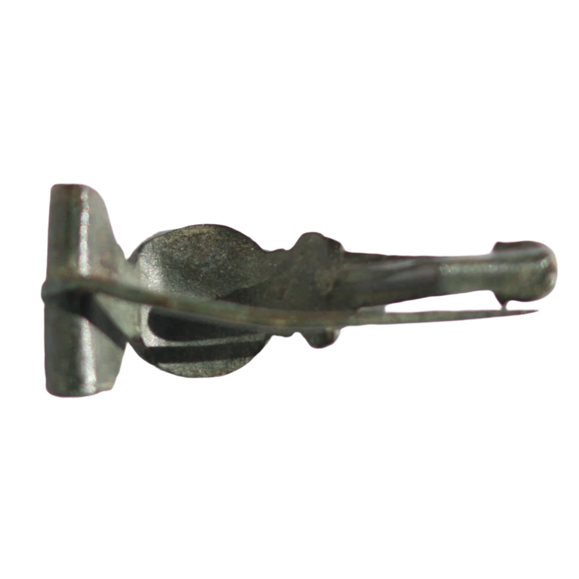 Early Roman Tinned Bow Brooch (1st century AD)