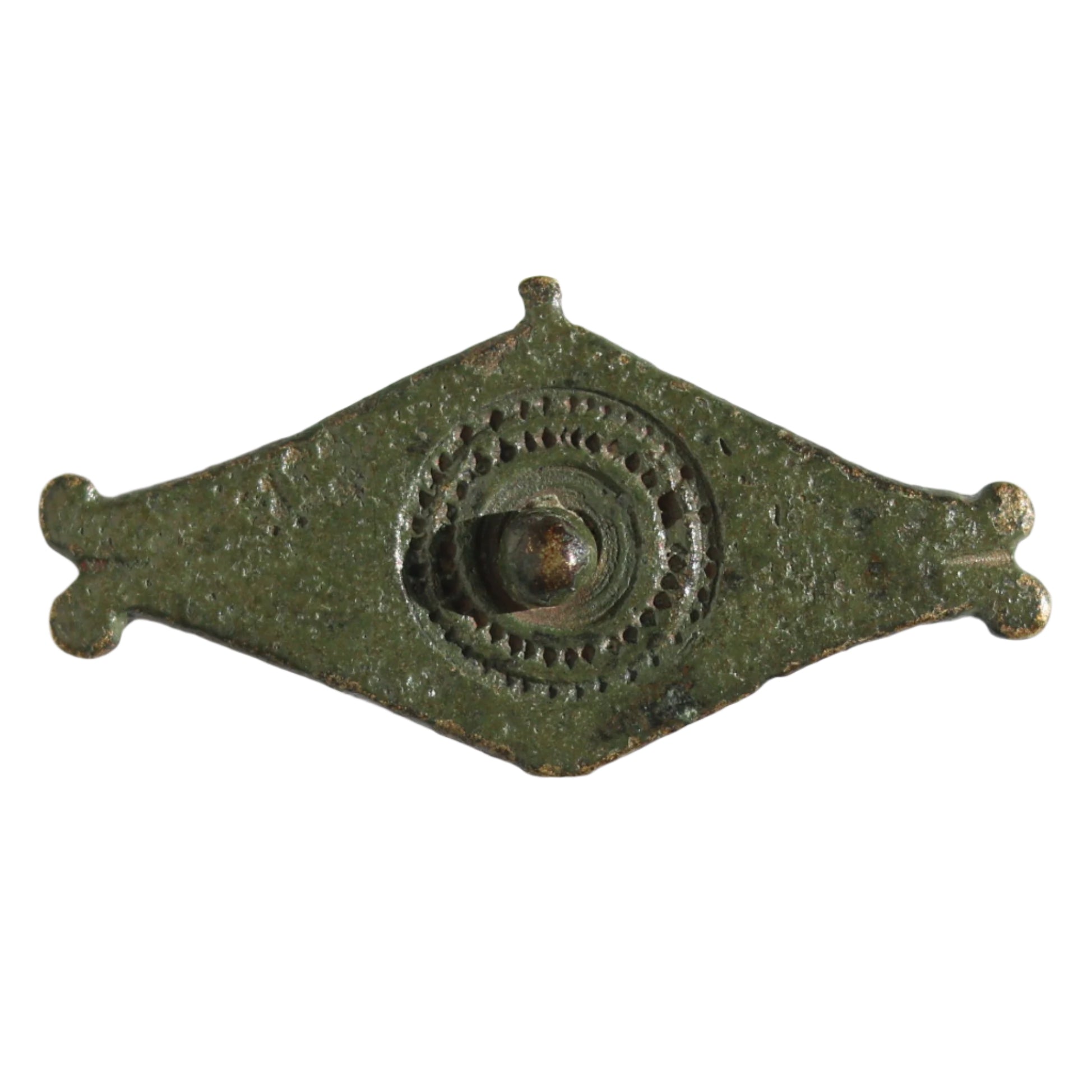 Early Roman Tinned Bow Brooch (1st century AD)