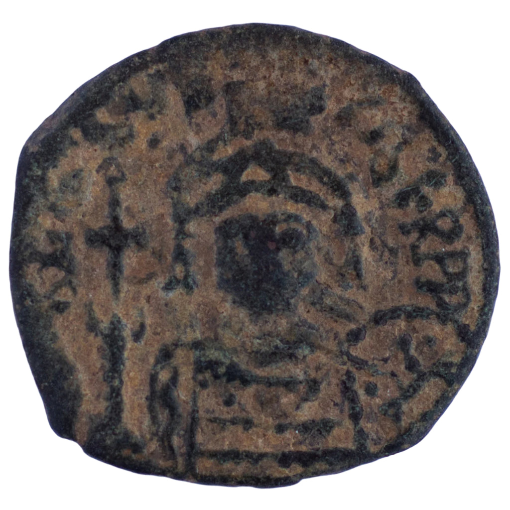 Justin II, Half Follis (AD 568–569) Բյուզանդական կայսրություն