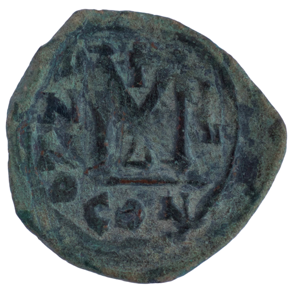 Heraclius AE Follis with Martina & Heraclius Constantine (circa 624–629 AD) Byzantine Empire