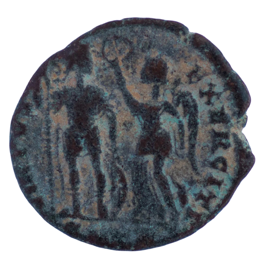Հոնորիուս – «Virtus Exerciti» (AD 395–401) Հռոմեական բրոնզե Նումմուս