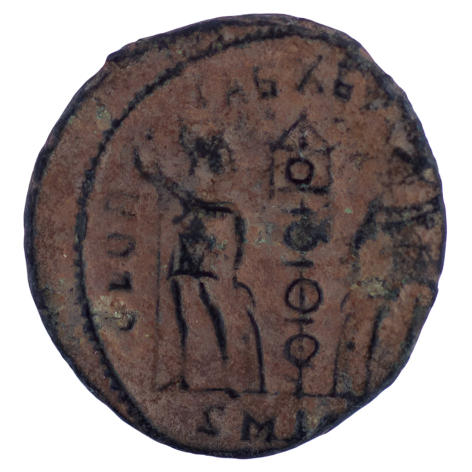 Constans – Chi-Rho Standard (AD 337–340) Roman Bronze Follis