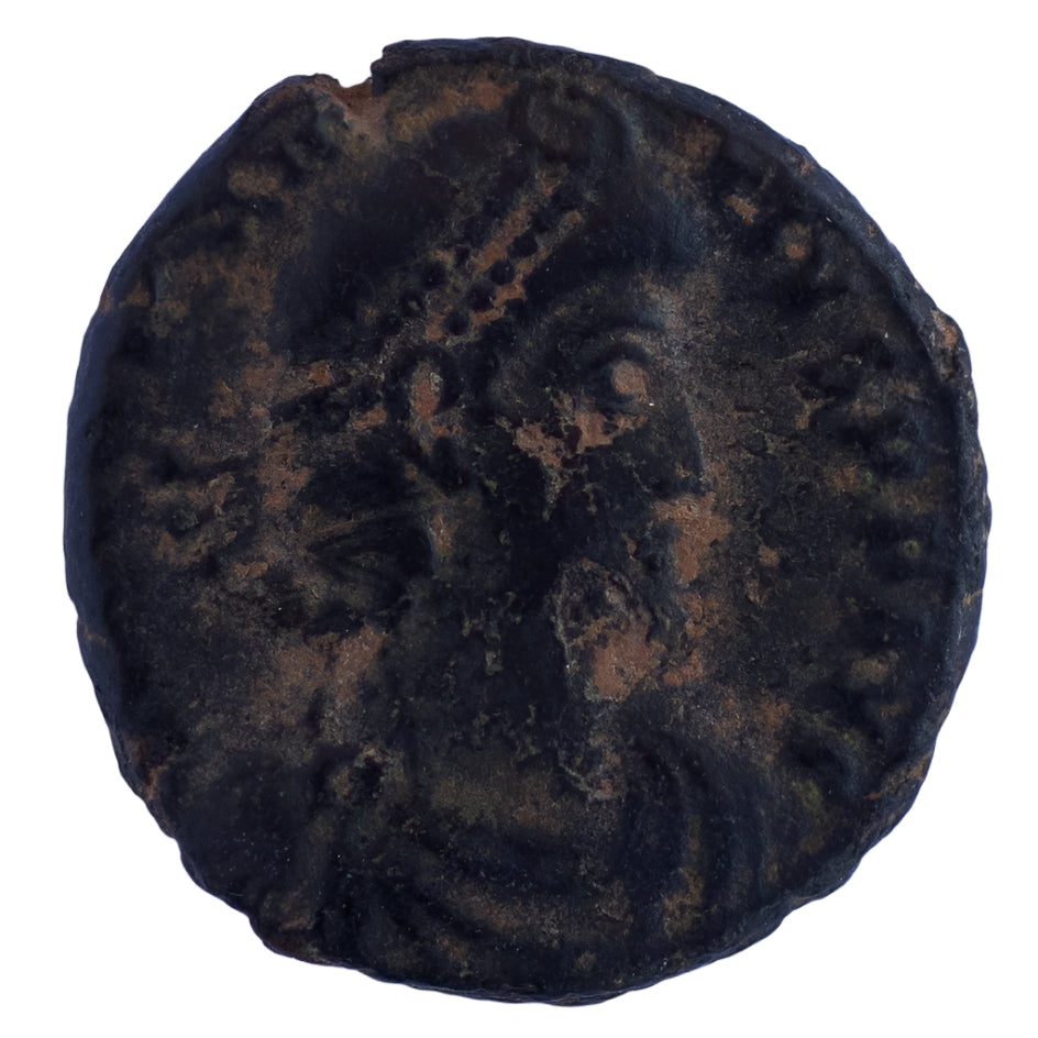 Կոնստանցիոս II – «Ընկած ձիավոր» (AD 353–355) Հռոմեական բրոնզե ֆոլիս