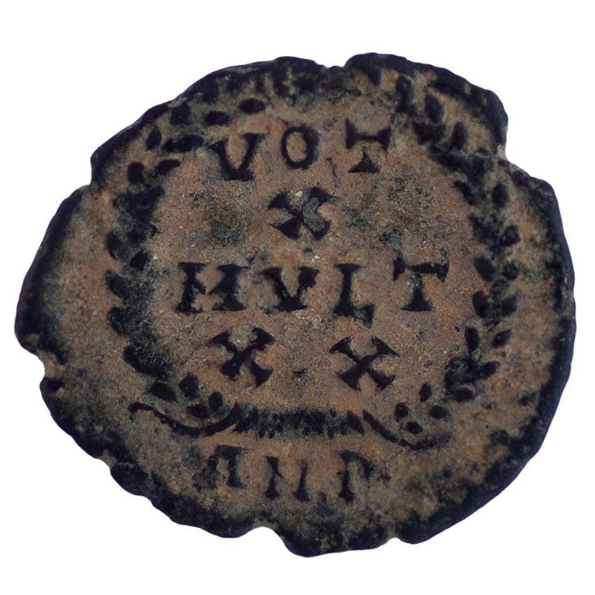Constantius II – VOT X MVLT XX (Antioch Mint) Հռոմեական բրոնզե ֆոլիս