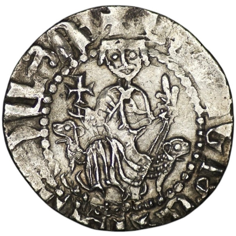 Cilician Armenia: Levon I (1198-1219) Silver Tram. ԼԵԻՈՆ ԹԱԳԱՈՐ ՀԱՅԻՈՑ